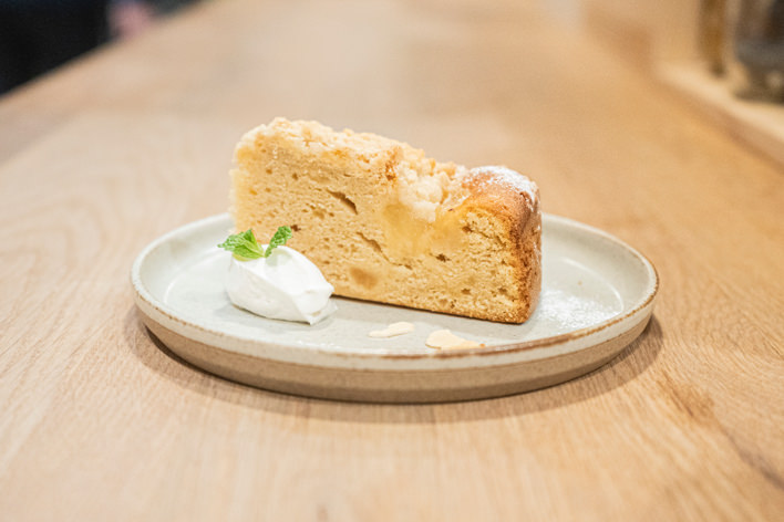 リンゴのケーキ