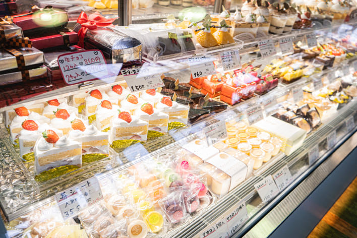 ララフィールの店内